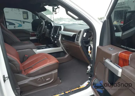 2020 Ford F-250 King Ranch из США, поврежденный, VIN 1FT7W2BTXLEE74741
